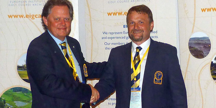 Tom Mackenzie named as new president of the EIGCA