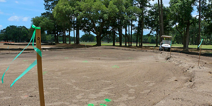 Renovations continue at Bacon Park as work on back nine begins