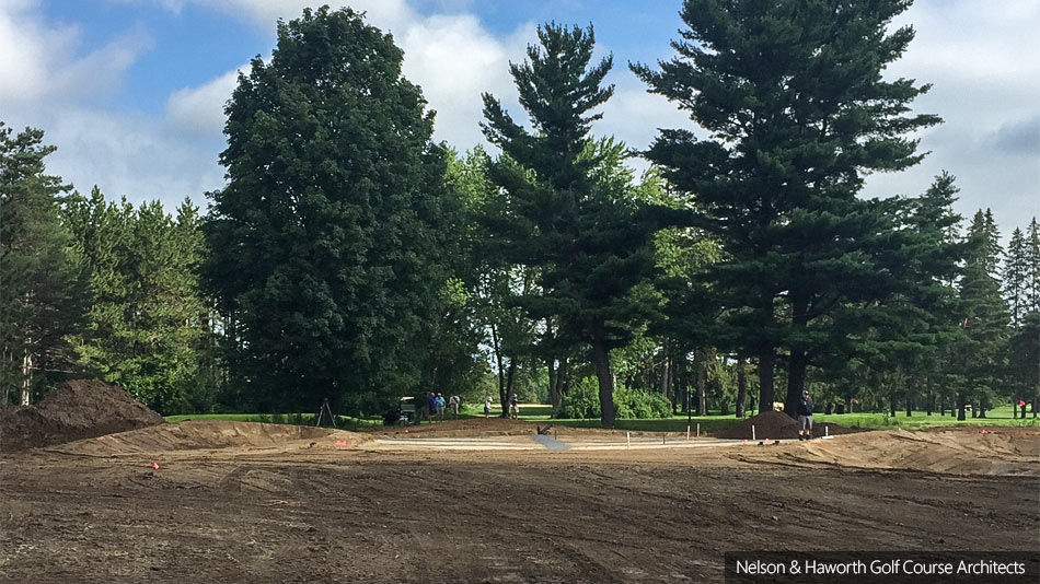 New par three hole being created at Royal Ottawa