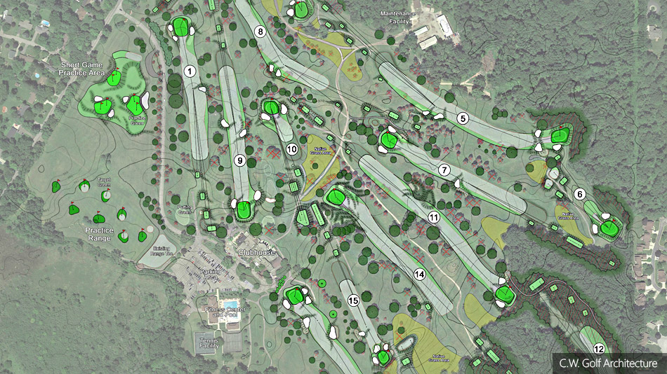 New masterplan unveiled for Country Club of Jackson courses