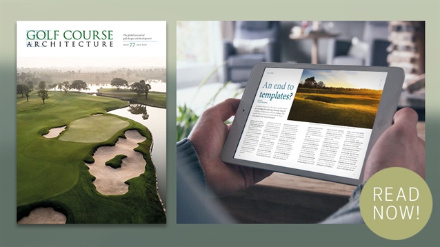 The July 2024 issue of Golf Course Architecture is out now!