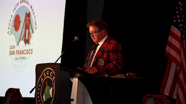 Brian Costello becomes ASGCA president at California meeting