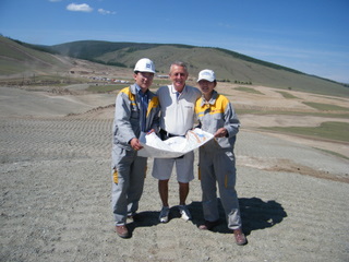 Mongolian visit for Swan