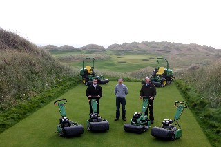 Deere fleet for Trump Scotland