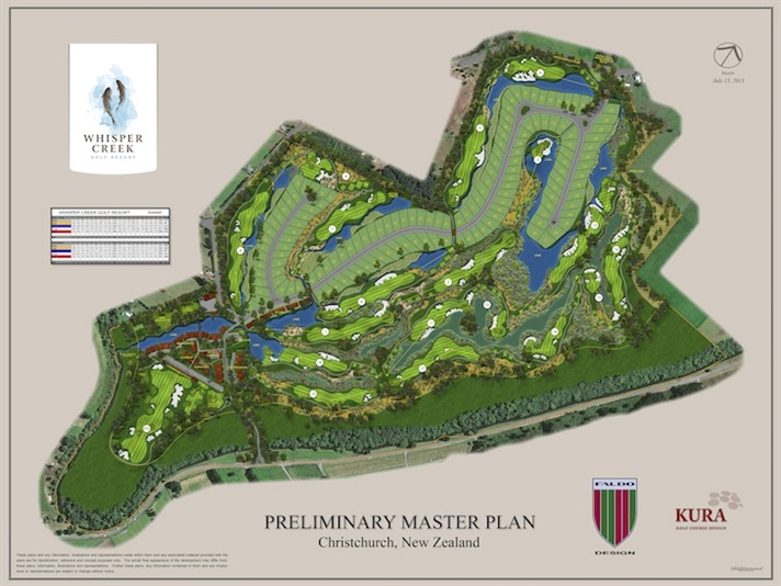 Work underway on new NZ course 