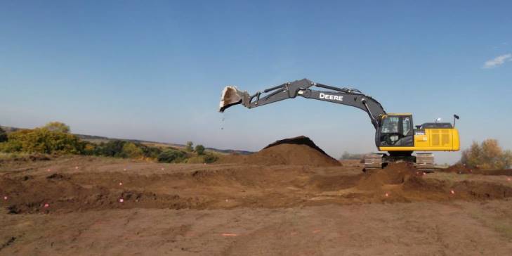 Albanese & Lutzke breaks ground at Santee Sioux Golf Club