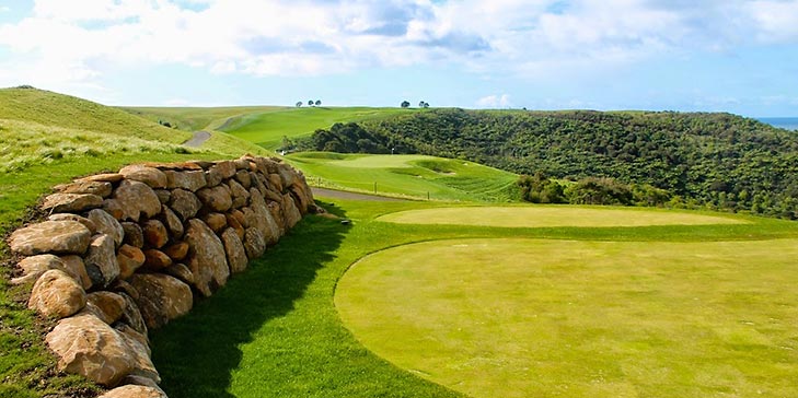 Redesigned fifth hole at Kauri Cliffs to open this month