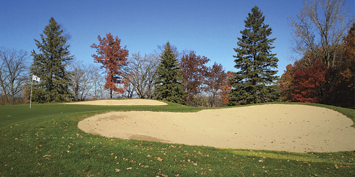 Hazeltine renovates bunkers in preparation for 2016 Ryder Cup