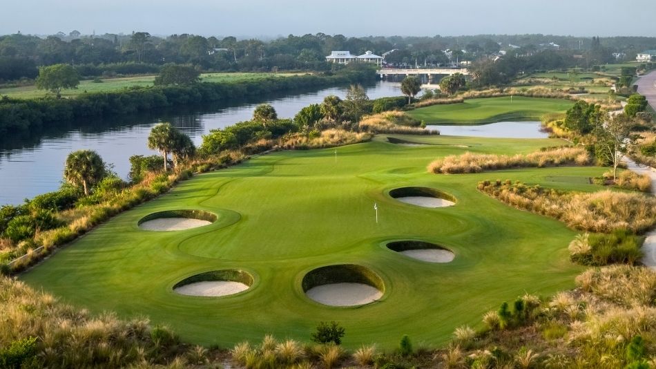 The Harmon Course at Floridian National Seeing double