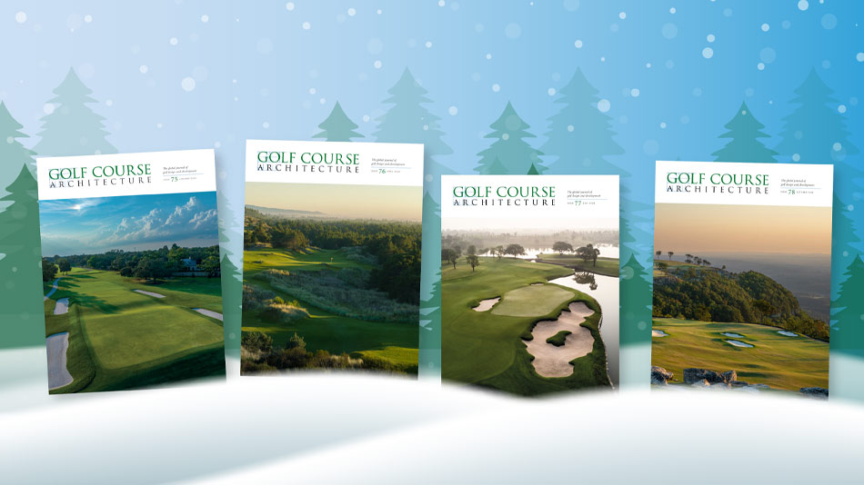 Happy holidays to all Golf Course Architecture readers!